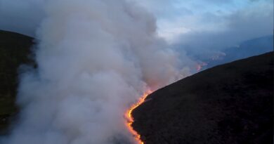 Incendios arrasan España y Francia