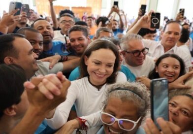 María Corina Machado regresa a Venezuela